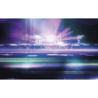 Komar Fototapeten 6013B-VD4 Vlies Fototapete - Open Air Electro - Größe 400 x 250 cm