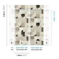 DGILA2032 Tapeten Masureel Khroma Aquila Digitalpanel