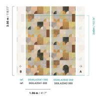 DGILA2041 Tapeten Masureel Khroma Aquila Digitalpanel