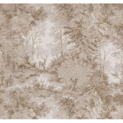 303017 Rasch Textil Linen House Digitales Wandbild