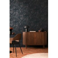 AS 395605 Tapeten A.S Creation Farbe Braun Schwarz Silber Metallic  Smart Surfaces Vliestapete