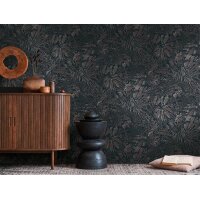 AS 395605 Tapeten A.S Creation Farbe Braun Schwarz Silber Metallic  Smart Surfaces Vliestapete