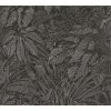 AS 395606 Tapeten A.S Creation Farbe Schwarz Grau Silber Metallic  Smart Surfaces Vliestapete