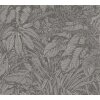 AS 395607 Tapeten A.S Creation Farbe Grau Schwarz Silber Metallic  Smart Surfaces Vliestapete