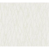 AS 395631 Tapeten A.S Creation Farbe Weiß Beige Creme Silber Metallic Smart Surfaces Vliestapete