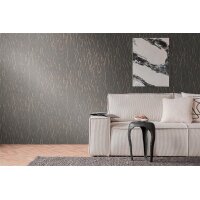 AS 395635 Tapeten A.S Creation Farbe Schwarz Braun Beige Silber Metallic Smart Surfaces Vliestapete