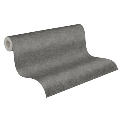 AS 395663 Tapeten A.S Creation Farbe Schwarz Grau    Smart Surfaces Vliestapete