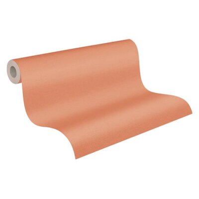 AS 390973 Tapeten A.S Creation Farbe Orange     Retro Chic Vliestapete