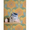 AS 395301 Tapeten A.S Creation Farbe Blau Gelb Grün Orange  Braun Retro Chic Vliestapete