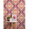 AS 395311 Tapeten A.S Creation Farbe Orange Rosa Weiß Lila Creme Retro Chic Vliestapete