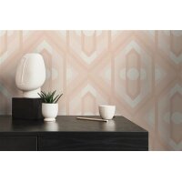 AS 395315 Tapeten A.S Creation Farbe Beige Creme Weiß   Retro Chic Vliestapete