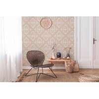 AS 395315 Tapeten A.S Creation Farbe Beige Creme Weiß   Retro Chic Vliestapete