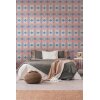 AS 395322 Tapeten A.S Creation Farbe Blau Rot Rosa   Retro Chic Vliestapete