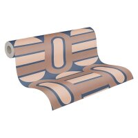 AS 395363 Tapeten A.S Creation Farbe Blau Braun beige...