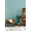 AS 395364 Tapeten A.S Creation Farbe Türkis Blau Hellblau   Retro Chic Vliestapete