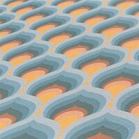 AS 395383 Tapeten A.S Creation Farbe Blau Braun Gelb Creme  Hellblau Retro Chic Vliestapete