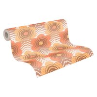 AS 395393 Tapeten A.S Creation Farbe Braun Orange Gelb...