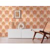 AS 395393 Tapeten A.S Creation Farbe Braun Orange Gelb Creme  Retro Chic Vliestapete