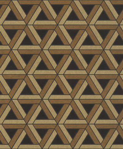 290850 Tapeten Rasch Textil Farbe Gold-bronze Casa Merida Vliestapete