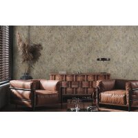 AS 396501 Tapeten A.S Creation Farbe Braun Grau Gold   Stories of Life Satintapete