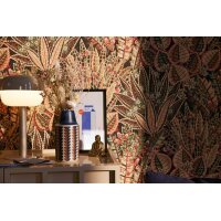 AS 396531 Tapeten A.S Creation Farbe Braun Rot Schwarz Grün Beige Stories of Life Satintapete