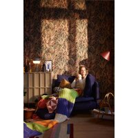 AS 396531 Tapeten A.S Creation Farbe Braun Rot Schwarz Grün Beige Stories of Life Satintapete