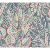 AS 396532 Tapeten A.S Creation Farbe Blau Grün Rot   Stories of Life Satintapete