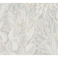 AS 396534 Tapeten A.S Creation Farbe Grau Beige Weiß   Stories of Life Satintapete