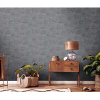 AS 396576 Tapeten A.S Creation Farbe Schwarz Grau Gold   Stories of Life Profiltapete