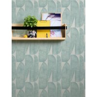 AS 396585 Tapeten A.S Creation Farbe Grau Blau Türkis   Stories of Life Profiltapete