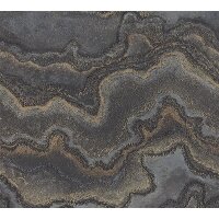 AS 396594 Tapeten A.S Creation Farbe Schwarz Gold    Stories of Life Satintapete