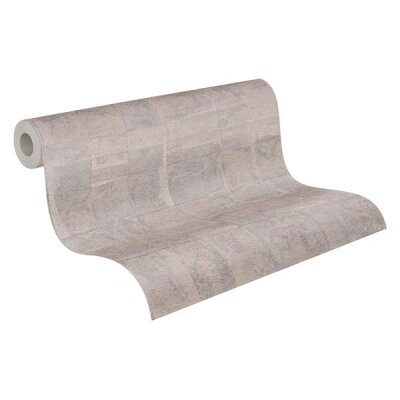 AS 396712 Tapeten A.S Creation Farbe Beige Grau    Stories of Life Profiltapete