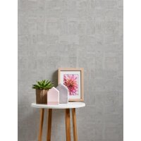 AS 396713 Tapeten A.S Creation Farbe Hellgrau Silber    Stories of Life Profiltapete