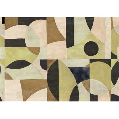 DGILA1034 Tapeten Masureel Khroma gelb, braun Wall Designs IV Digitalpanel