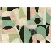 DGILA1051 Tapeten Masureel Khroma grün, creme, braun...