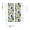 DGILA2011 Tapeten Masureel Khroma blau Wall Designs IV Digitalpanel
