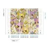 DG4AMP1021-260 Tapeten Masureel Khroma gelb, lila, beige  Wall Designs IV Digitalpanel