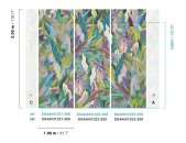 DG4ANI1021-300 Tapeten Masureel Khroma grün, lila, blau Wall Designs IV Digitalpanel