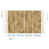 DG4CHA1022-260 Tapeten Masureel Khroma sand Wall Designs IV Digitalpanel
