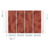 DG4CHA1031-260 Tapeten Masureel Khroma orange Wall...