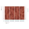 DG4CHA1033-300 Tapeten Masureel Khroma orange Wall Designs IV Digitalpanel