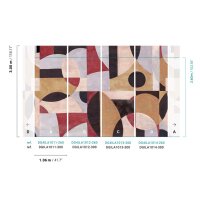 DG4ILA1012-260 Tapeten Masureel Khroma braun, terrakotta,...