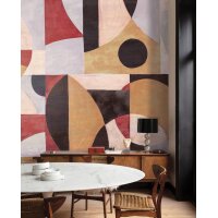 DG4ILA1014-260 Tapeten Masureel Khroma braun, terrakotta, rot  Wall Designs IV Digitalpanel