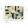 DG4ILA1051-260 Tapeten Masureel Khroma grün, creme, braun Wall Designs IV Digitalpanel