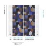 DG4ILA2062-300 Tapeten Masureel Khroma blau, braun Wall Designs IV Digitalpanel