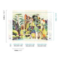 DG4ILA3013-260 Tapeten Masureel Khroma grün, gelb,...