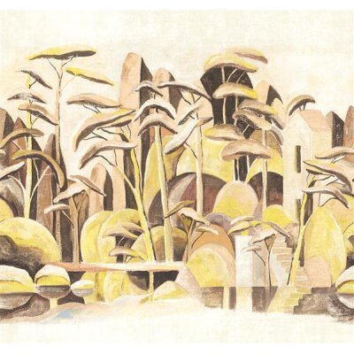 DG4ILA3031-260 Tapeten Masureel Khroma gelb Wall Designs IV Digitalpanel