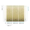 DG4MOI1012-300 Tapeten Masureel Khroma gold, gelb Wall Designs IV Digitalpanel