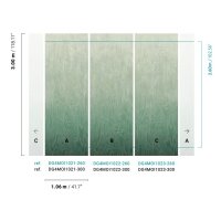 DG4MOI1023-300 Tapeten Masureel Khroma grün  Wall...