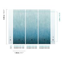 DG4MOI1032-260 Tapeten Masureel Khroma blau Wall Designs...